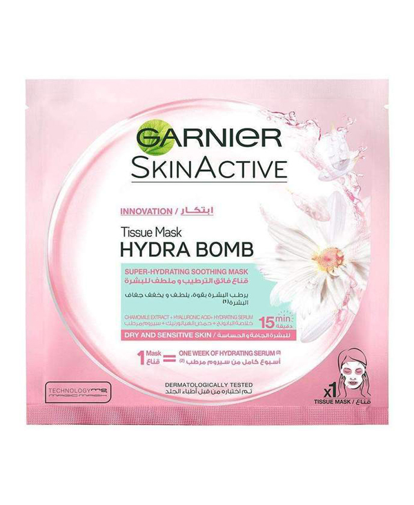 Garnier hydra bomb tissue mask price