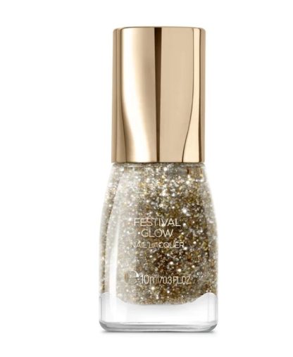 Festival Glow Sparkle Nail Top Coat