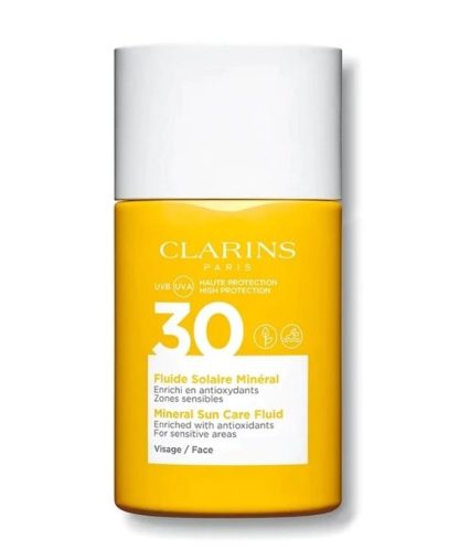 Mineral Sun Care Fluid For Face Spf 30 - For Sensitive Areas