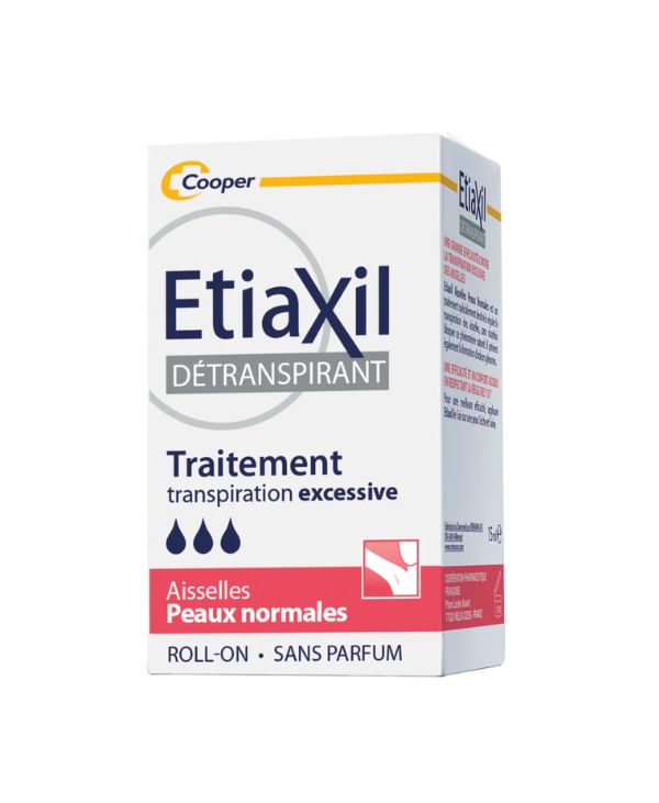 Etiaxil Antiperspirant Normal Skin Armpits Roll-On